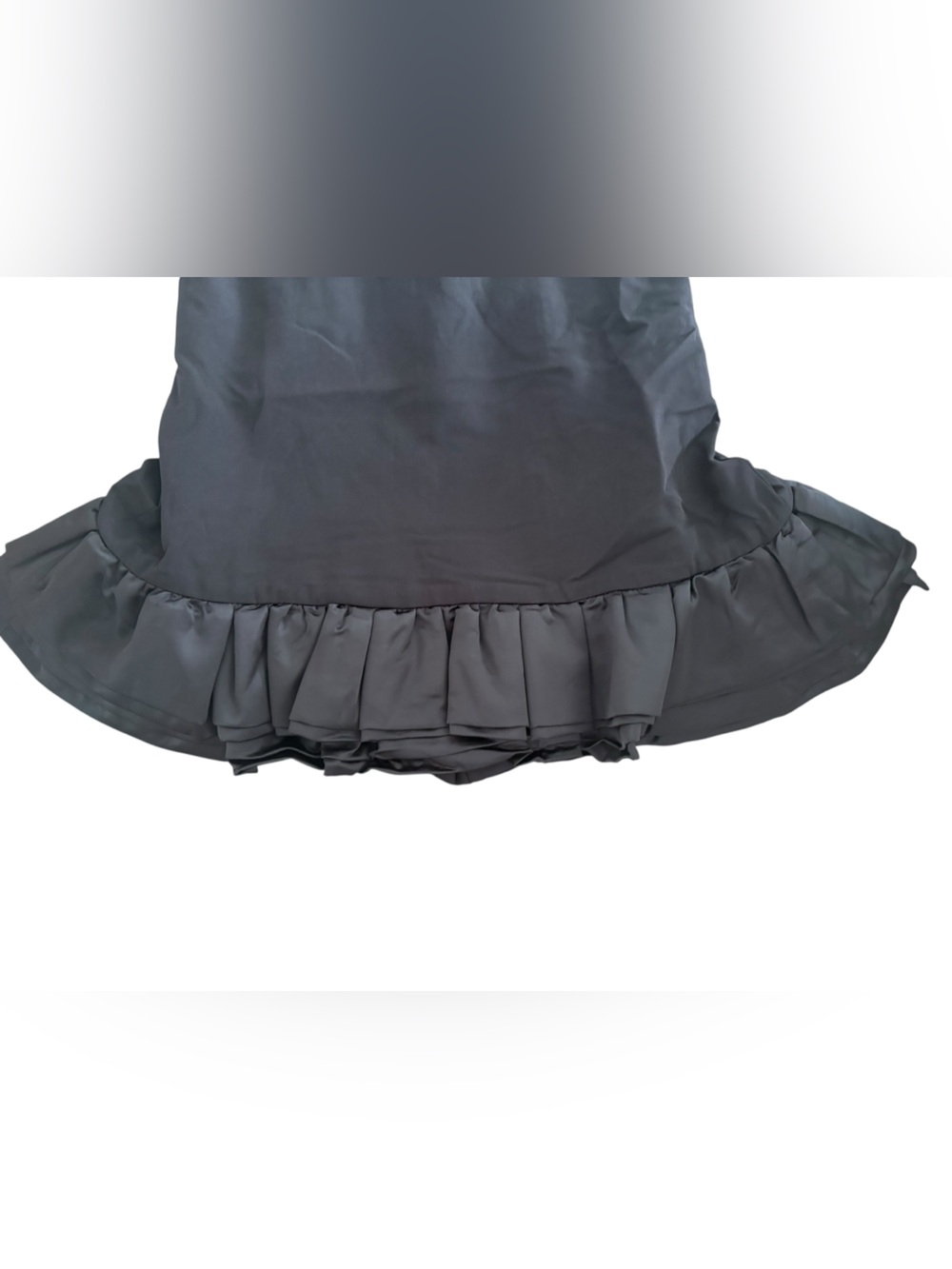 Taylor Ruffled Black Romper - Picture 2 of 9